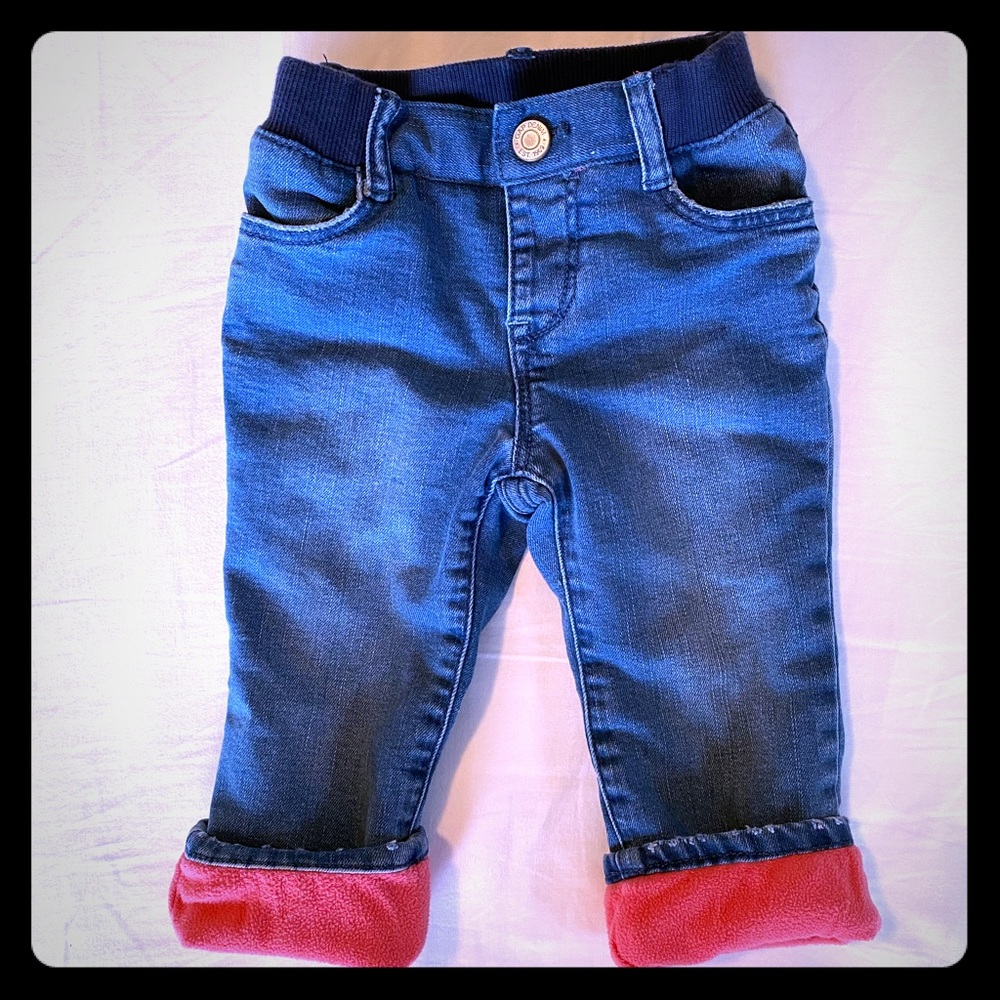 Baby Gap Fleece Lined Denim: 18-24 Mo.